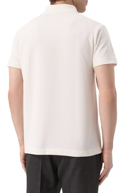 Хлопковое поло BURBERRY, арт. 8107451, фото 4