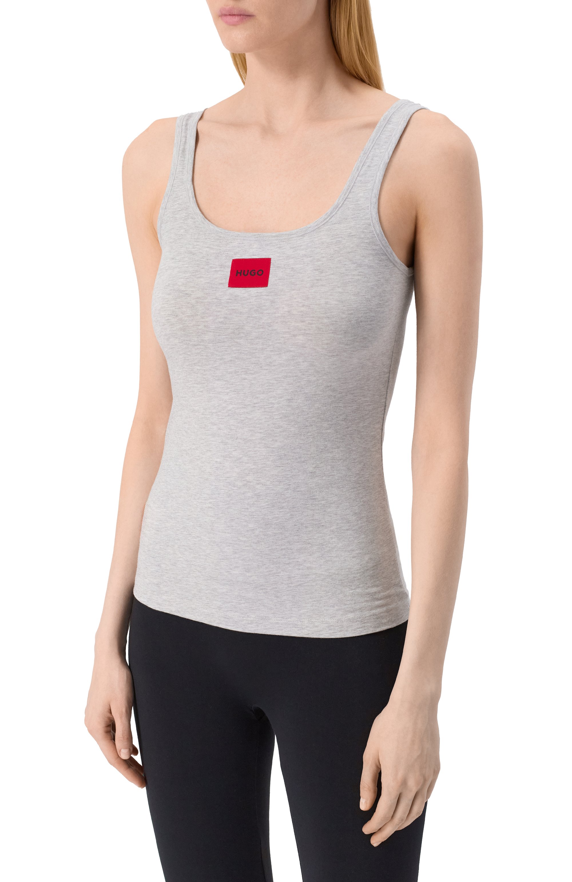 Хлопковая майка HUGO, арт. 50469665, фото 3