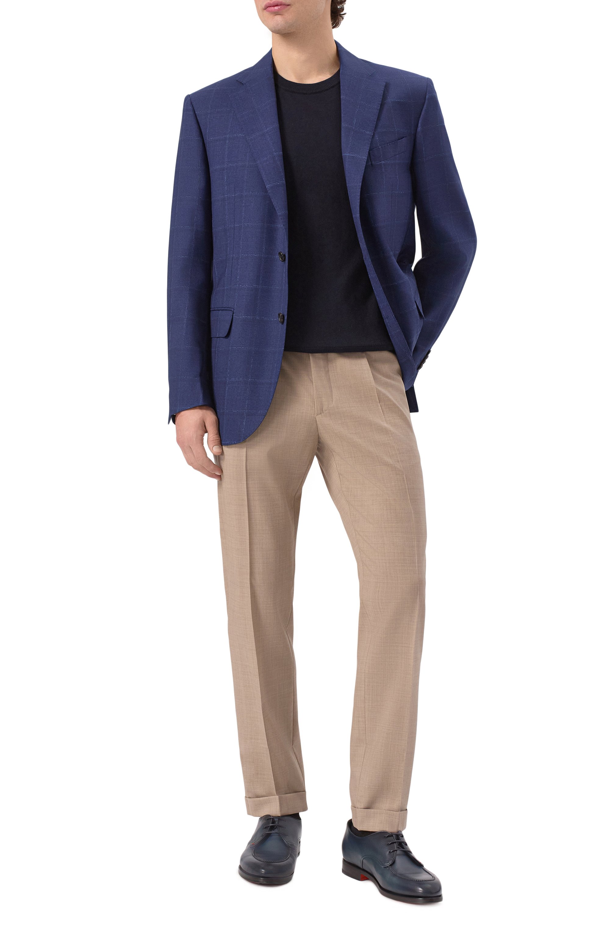 Шерстяной пиджак CORNELIANI, арт. 256008-2516333, фото 2