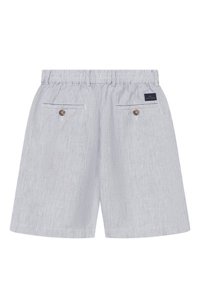 Льняные шорты PAUL & SHARK JUNIOR, арт. WUQ000/LUE03/6A-8A, фото 2