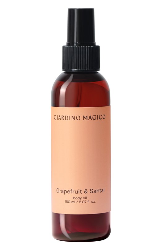 фото Сухое масло для тела grapefruit & santal (150ml) giardino magico