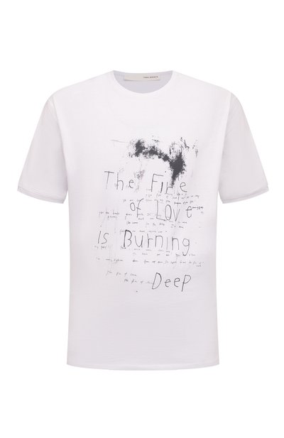 Хлопковая футболка ISABEL BENENATO, арт. UJ13PS22, фото 1