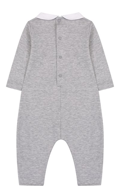 Комплект из хлопкового боди и шапочки с нагрудником GUCCI, арт. 408987/X5758, фото 3