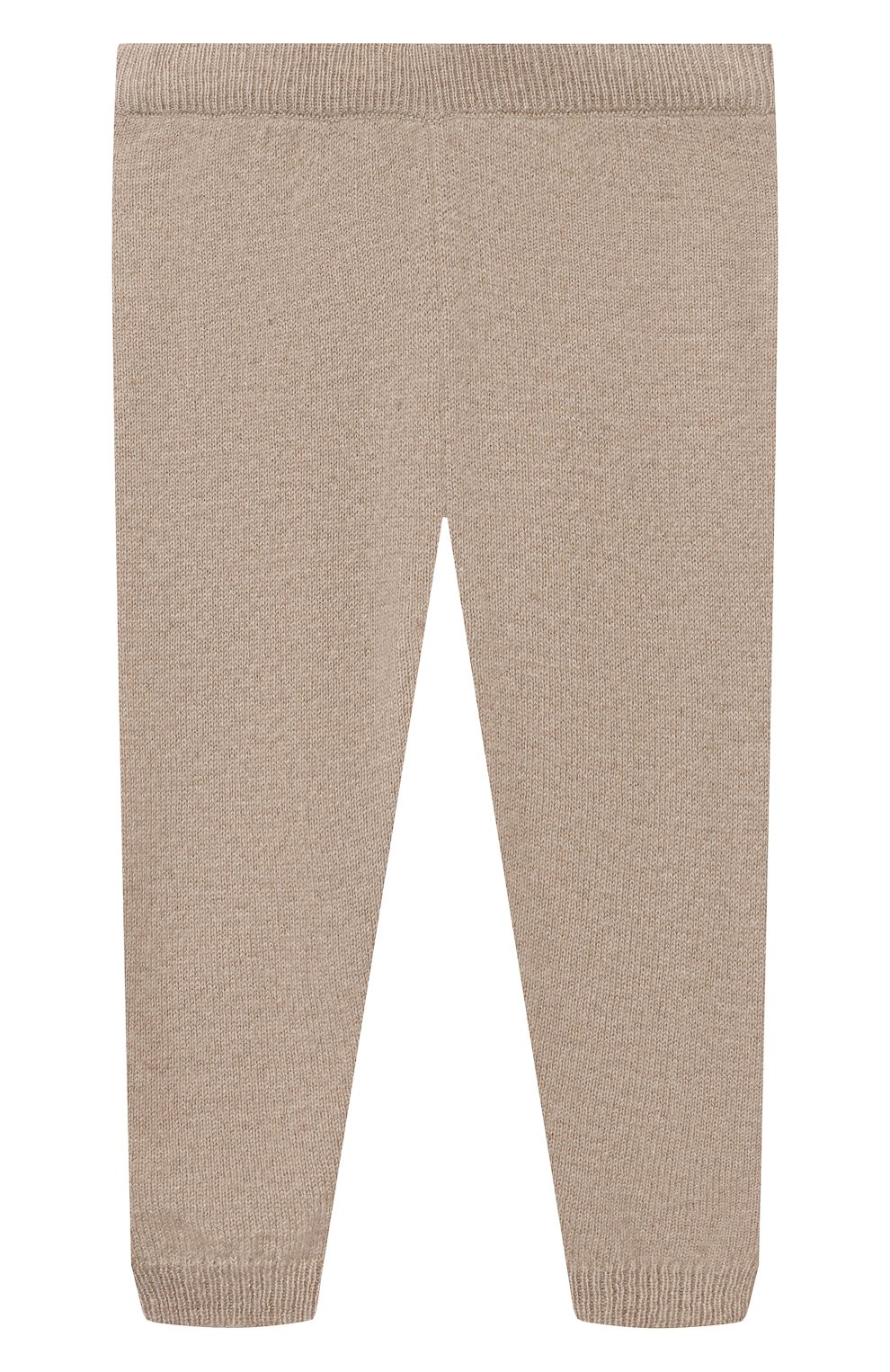 Кашемировые брюки OSCAR ET VALENTINE бежевого цвета по цене 12000 руб., арт. W23LEG01S, фото 1 Кашемировые брюки OSCAR ET VALENTINE, арт. W23LEG01S, фото 1