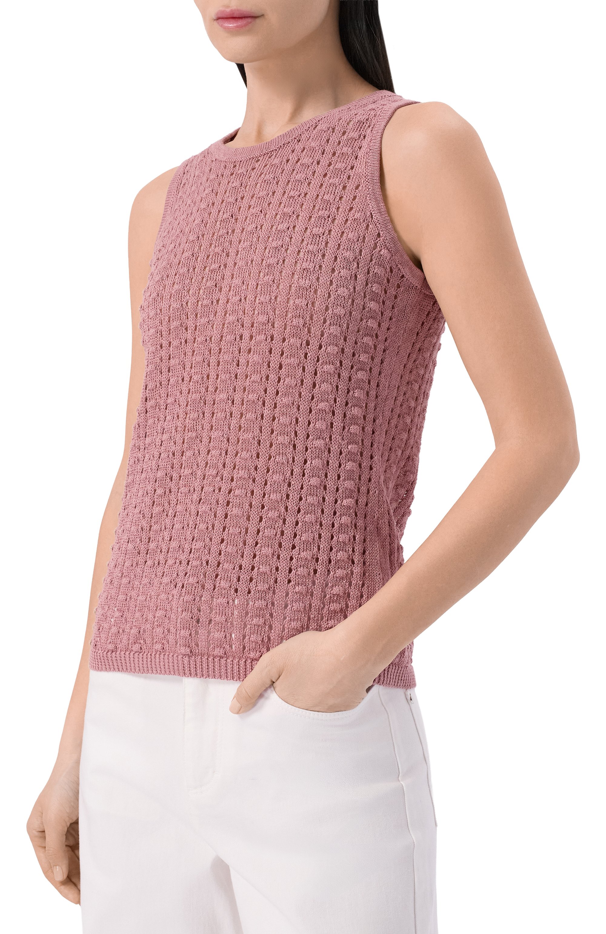 Топ изо льна и хлопка MVST, арт. M26.CSW.K435/BUDDHA, фото 3