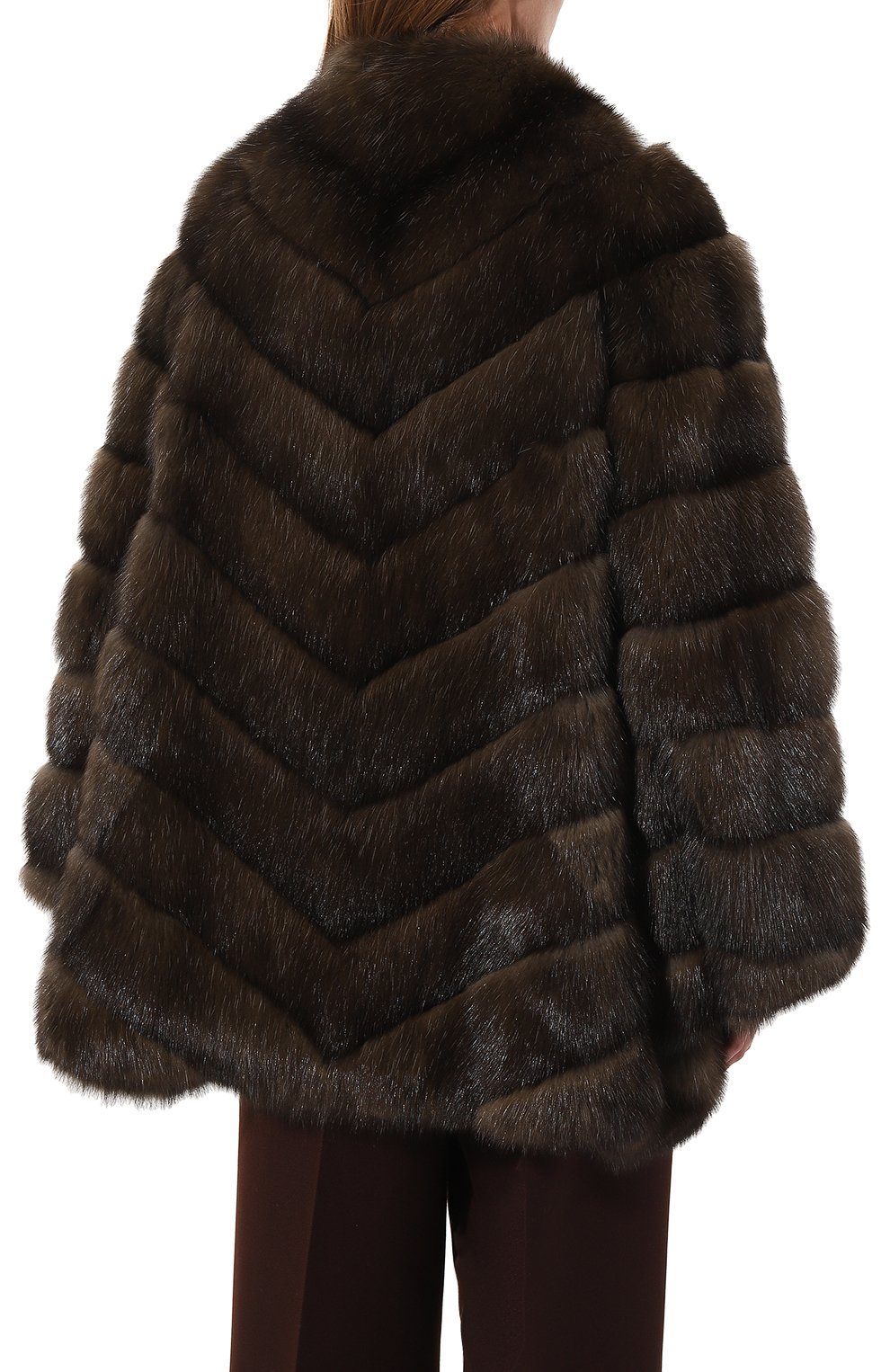 Шуба из меха соболя JULIA DILUA, арт. 2022-0007, фото 4