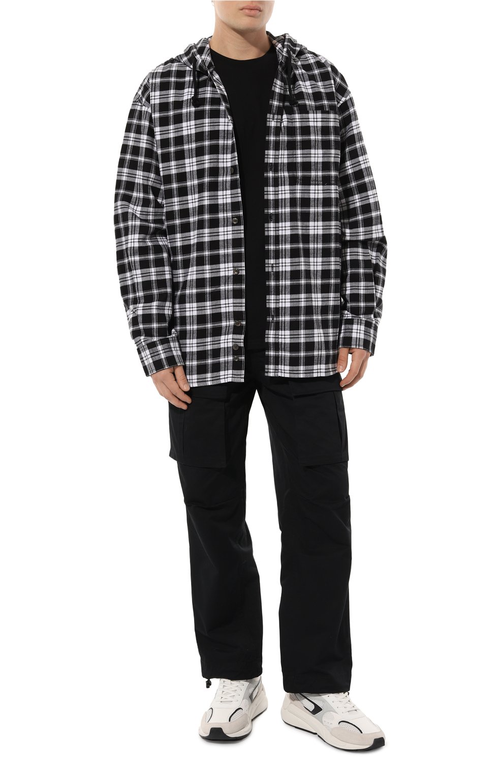 Хлопковая рубашка DIESEL, арт. A10621/0SHAW, фото 2