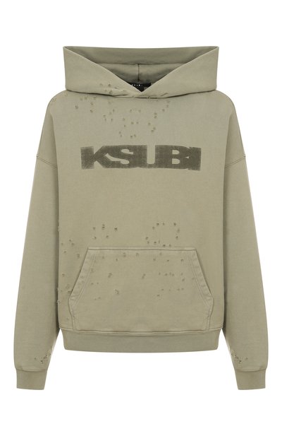 Мужской хлопковое худи KSUBI, арт. MPF25FL007