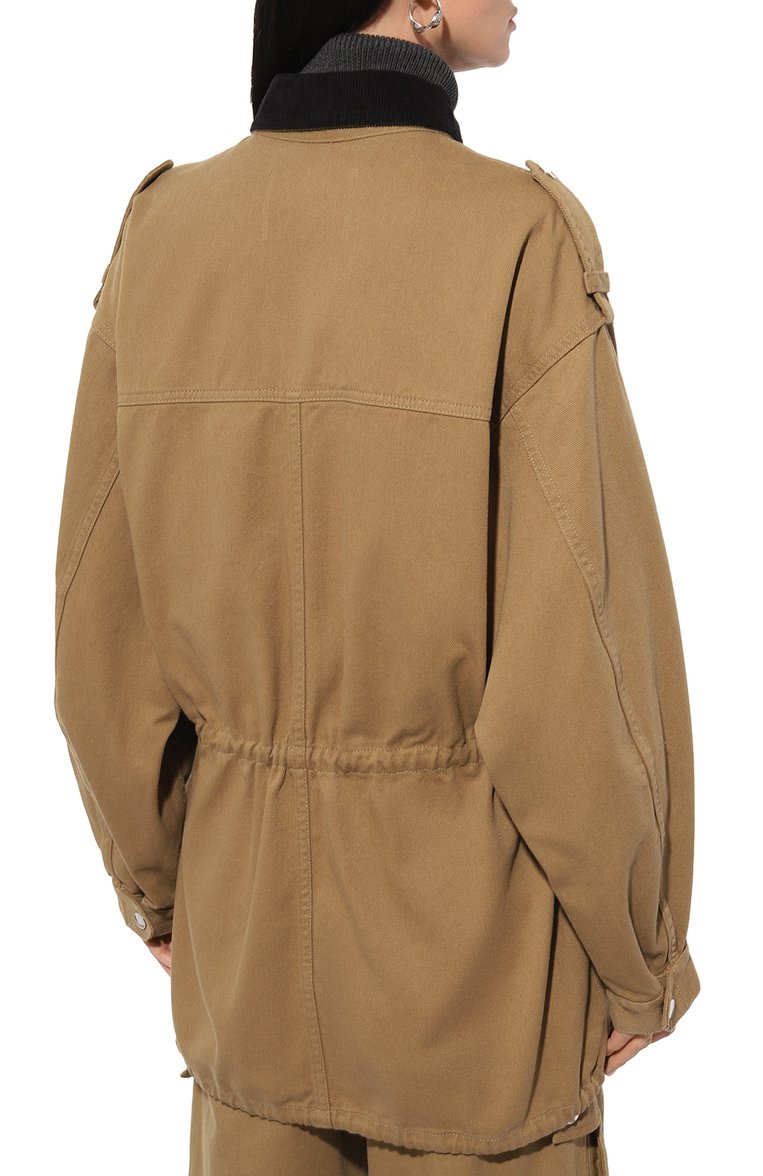Хлопковая парка ISABEL MARANT ETOILE, арт. 24AVE0358FB-B3G02E, фото 4
