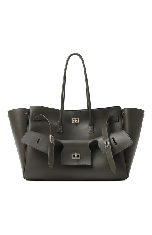 Сумка-тоут Bel Air medium Balenciaga 835670/2ABAW Хаки 835670/2ABAW