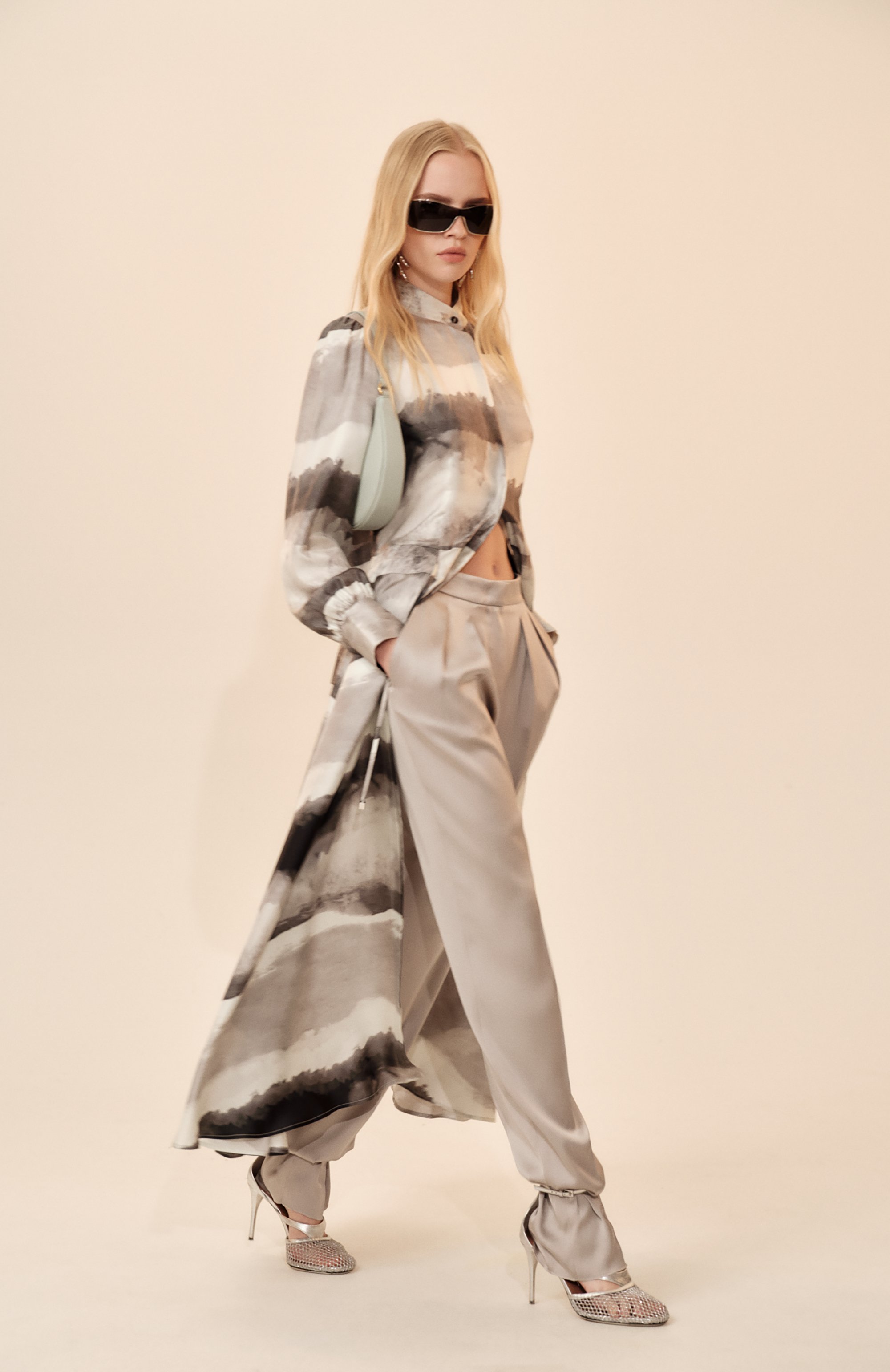 Шелковые брюки GIORGIO ARMANI, арт. GW000641/TE10101, фото 7