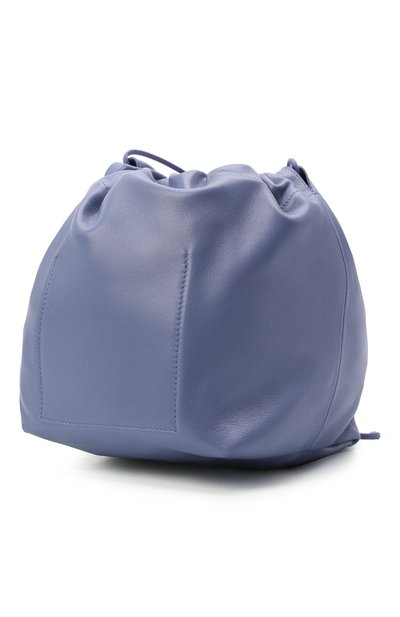 Сумка drawstring JIL SANDER голубого цвета по цене 78900 руб., арт. JSPU853407-WUB70045, фото 4 Сумка drawstring JIL SANDER, арт. JSPU853407-WUB70045, фото 4