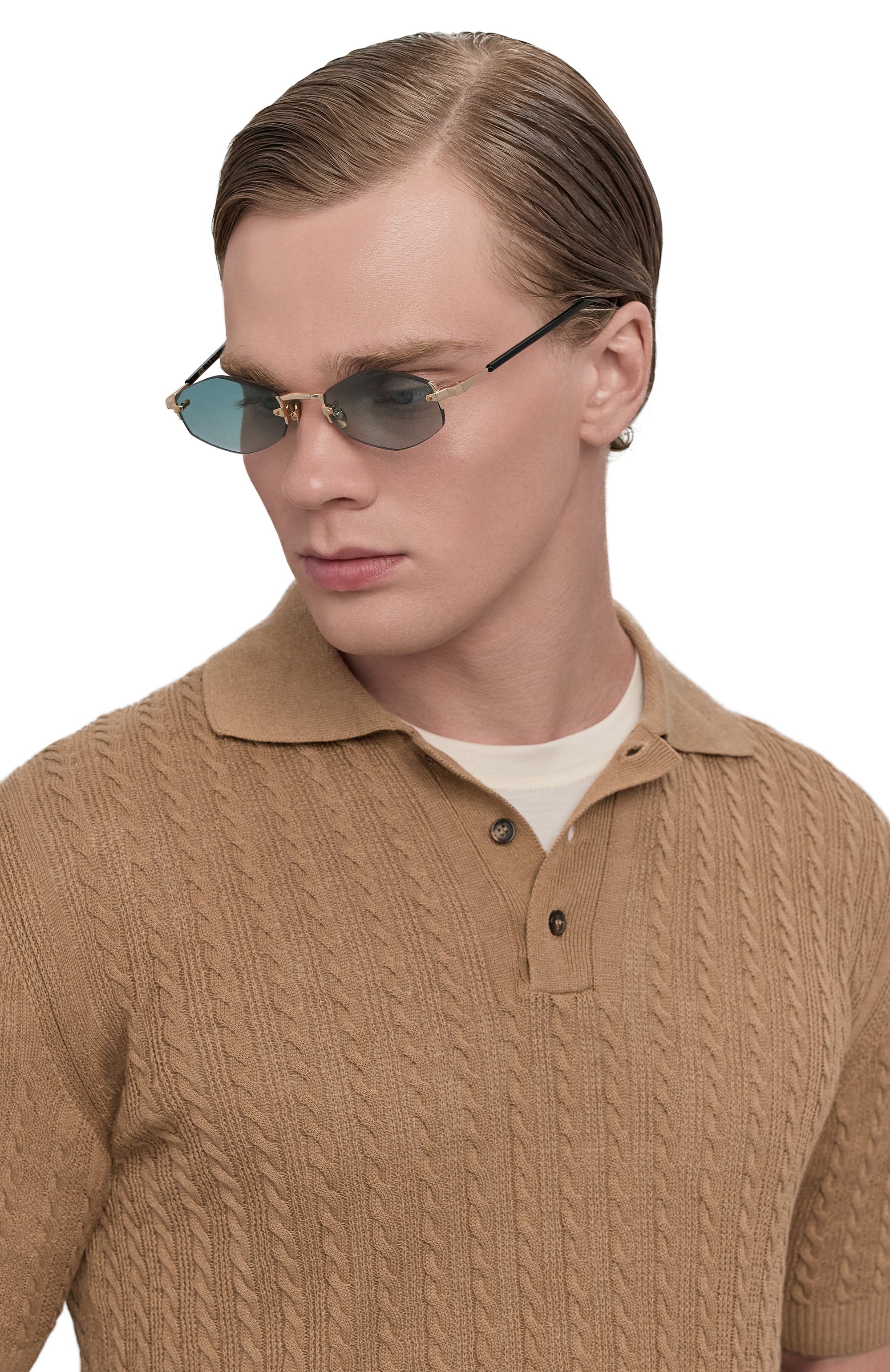 Солнцезащитные очки GAST, арт. LUNAR G0LD/BLACK LU22, фото 2