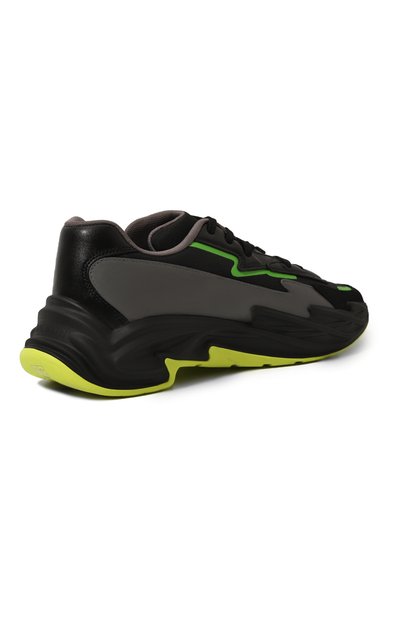 Комбинированные кроссовки run-row BALMAIN, арт. DM1VI355/LNVY, фото 5