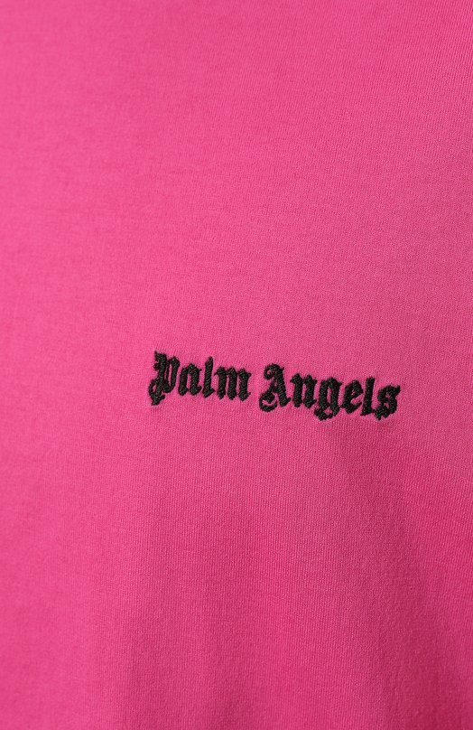 фото Хлопковая футболка palm angels