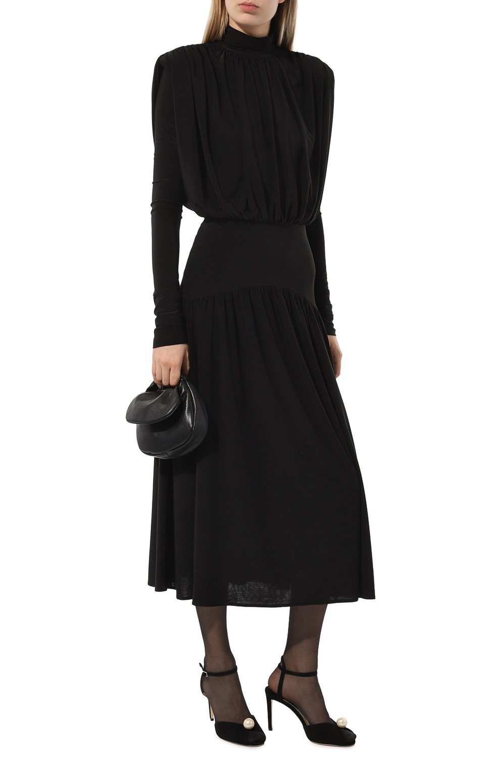 Замшевые босоножки sacora 85 JIMMY CHOO, арт. SAC0RA 85/A0B, фото 2