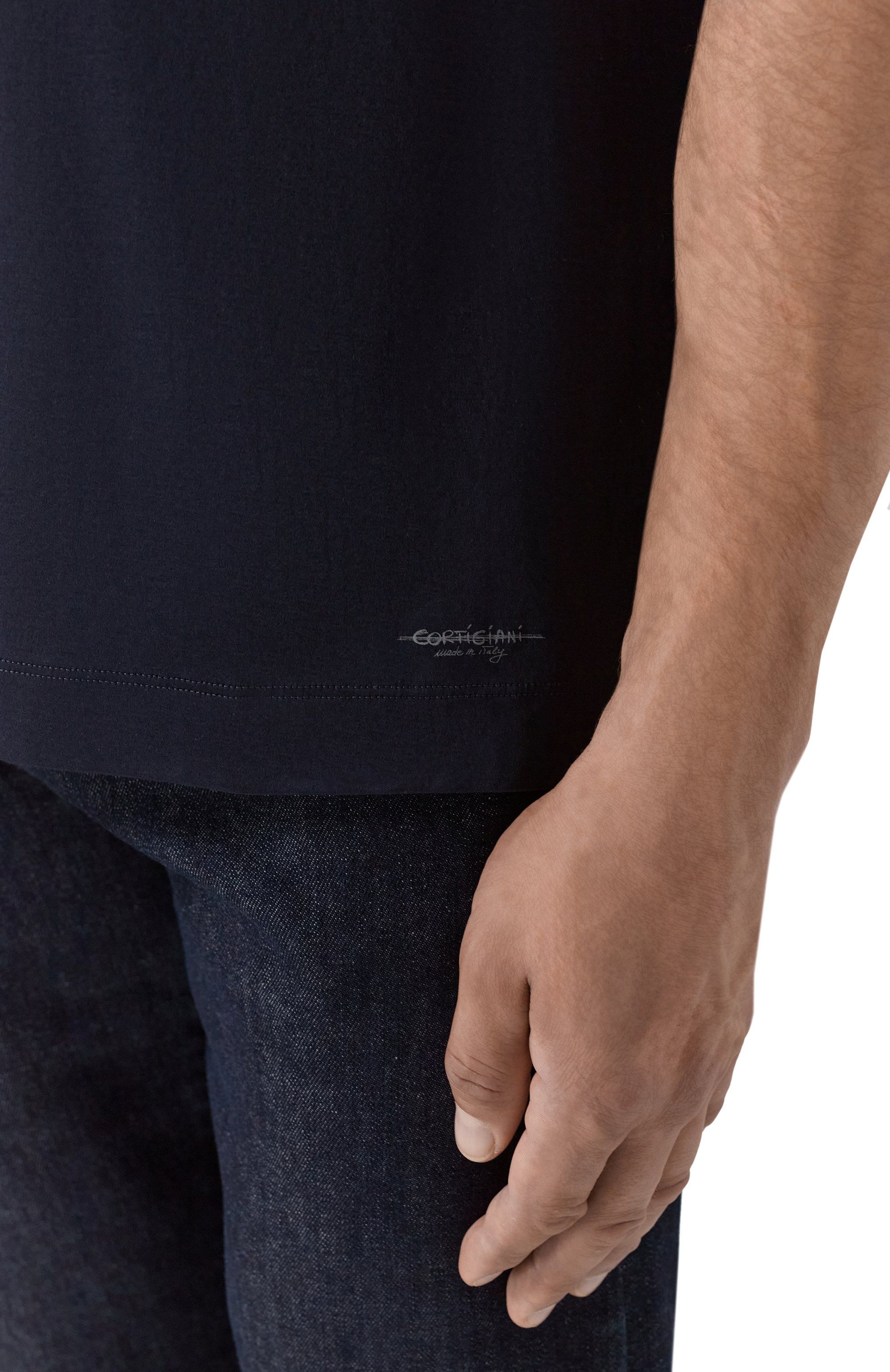 Хлопковая футболка CORTIGIANI, арт. 3AJ600, фото 5