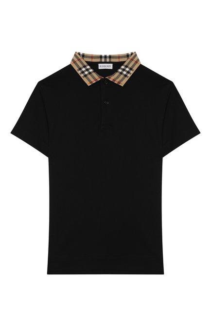 Хлопковое поло BURBERRY, арт. 8105570