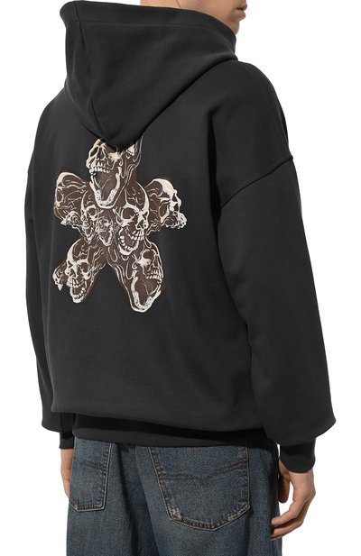 Хлопковое худи COMME DES FUCKDOWN, арт. CFABM01335, фото 4