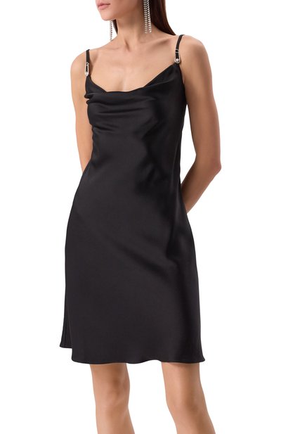 Атласное платье VERSACE, арт. 1018934/1A10194, фото 3