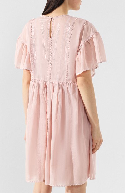Хлопковое платье ISABEL MARANT ETOILE, арт. R01261-19P023E/ANNAELLE, фото 4