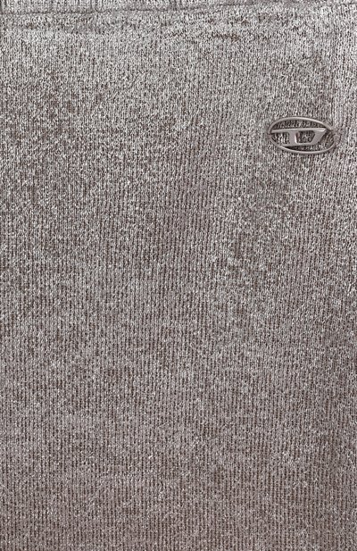 Юбка DIESEL серебряного цвета по цене 19350 руб., арт. J02370/KYAZN, фото 3 Юбка DIESEL, арт. J02370/KYAZN, фото 3