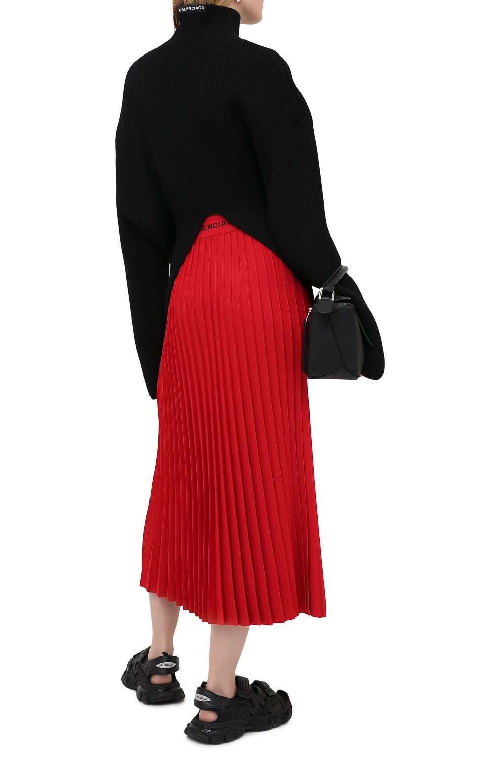 Юбка из вискозы BALENCIAGA, арт. 620998/T5133, фото 3