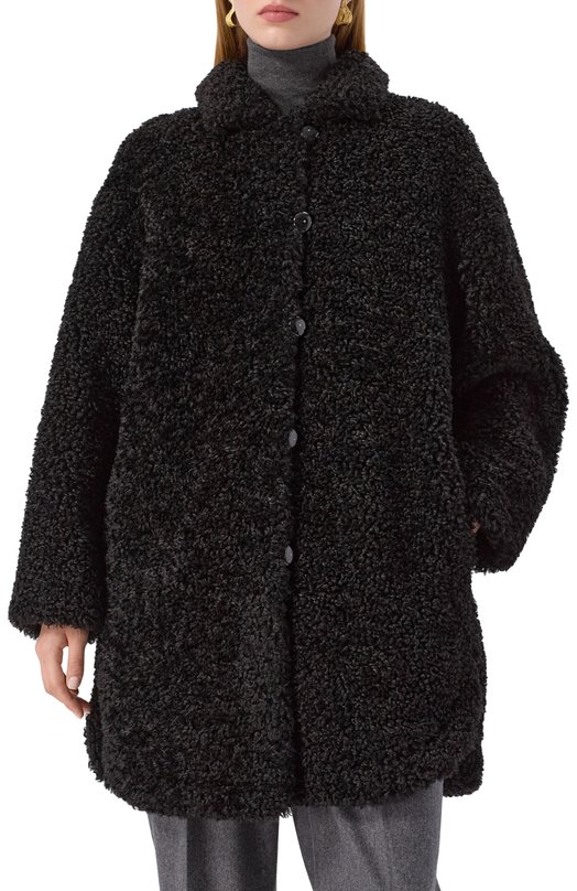 Дубленка Emporio Armani EW001470/AF14731 Чёрный  EW001470/AF14731 Фото 3
