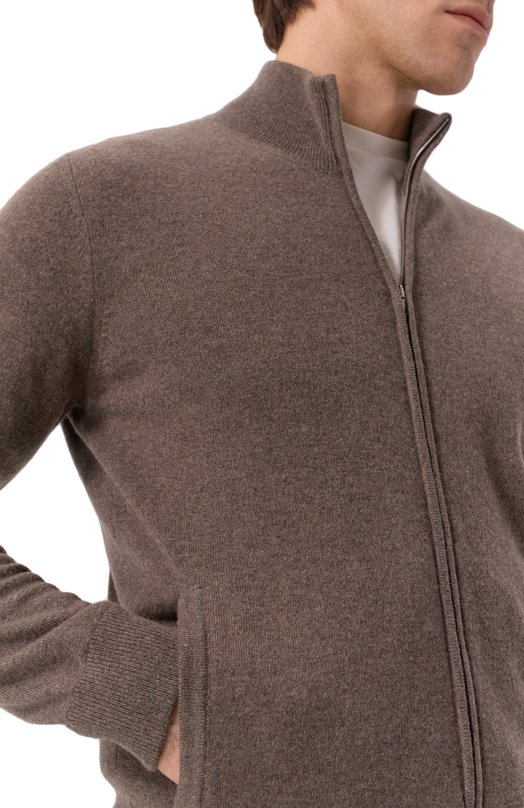 Кашемировый кардиган MVST M25.1MM.K015/K003 Коричневый  M25.1MM.K015/K003 Фото 5