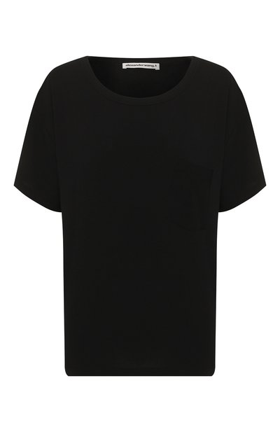 Женская хлопковая футболка ALEXANDERWANG.T, арт. 4CC1201075