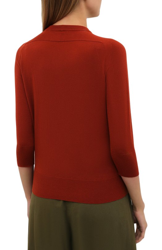 Кашемировый пуловер Loro Piana FAI4920 Красный  FAI4920 Фото 4