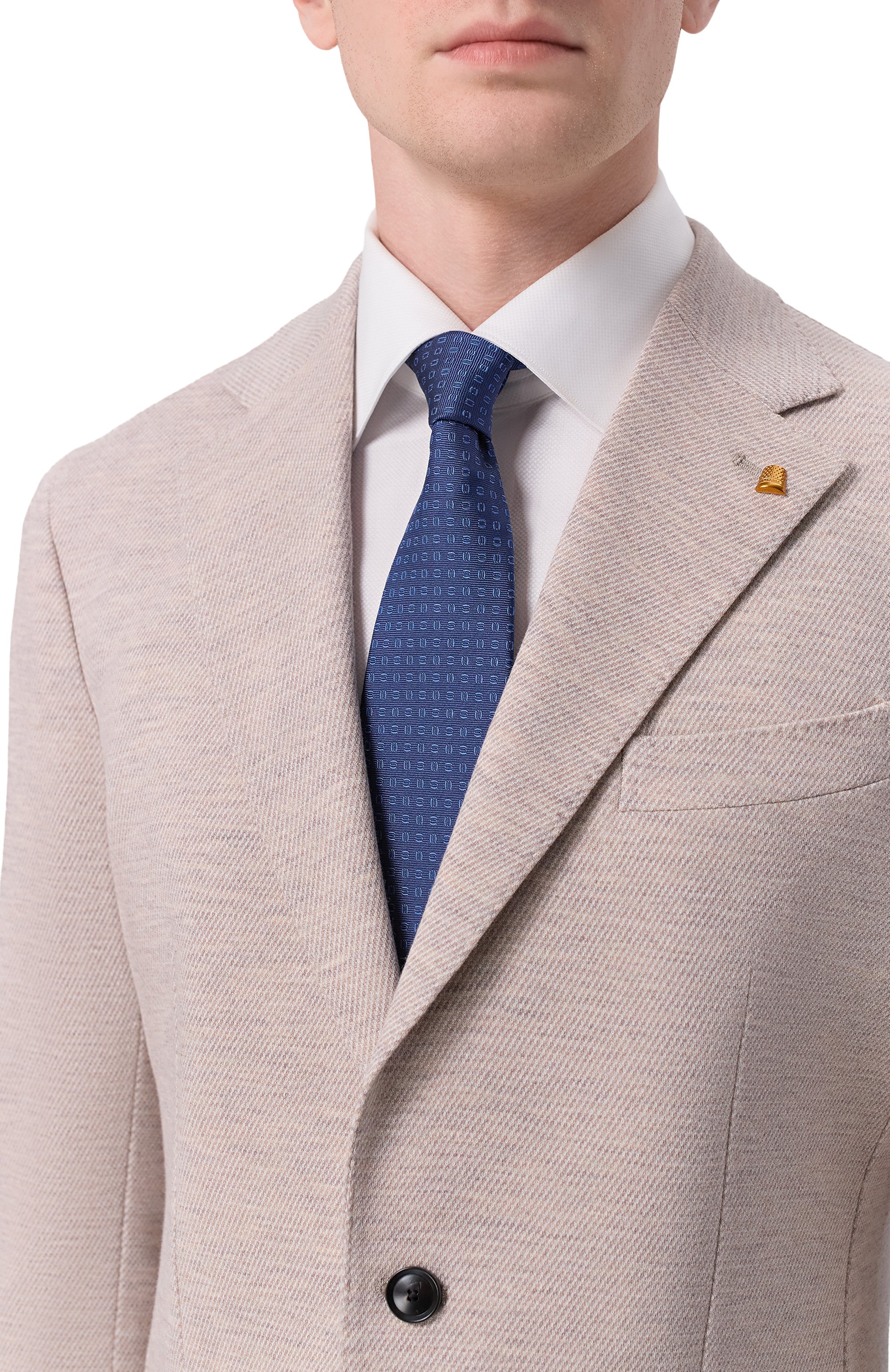 Шелковый галстук ALESSANDRO GHERARDI, арт. CRAVATTA-C/1011, фото 2