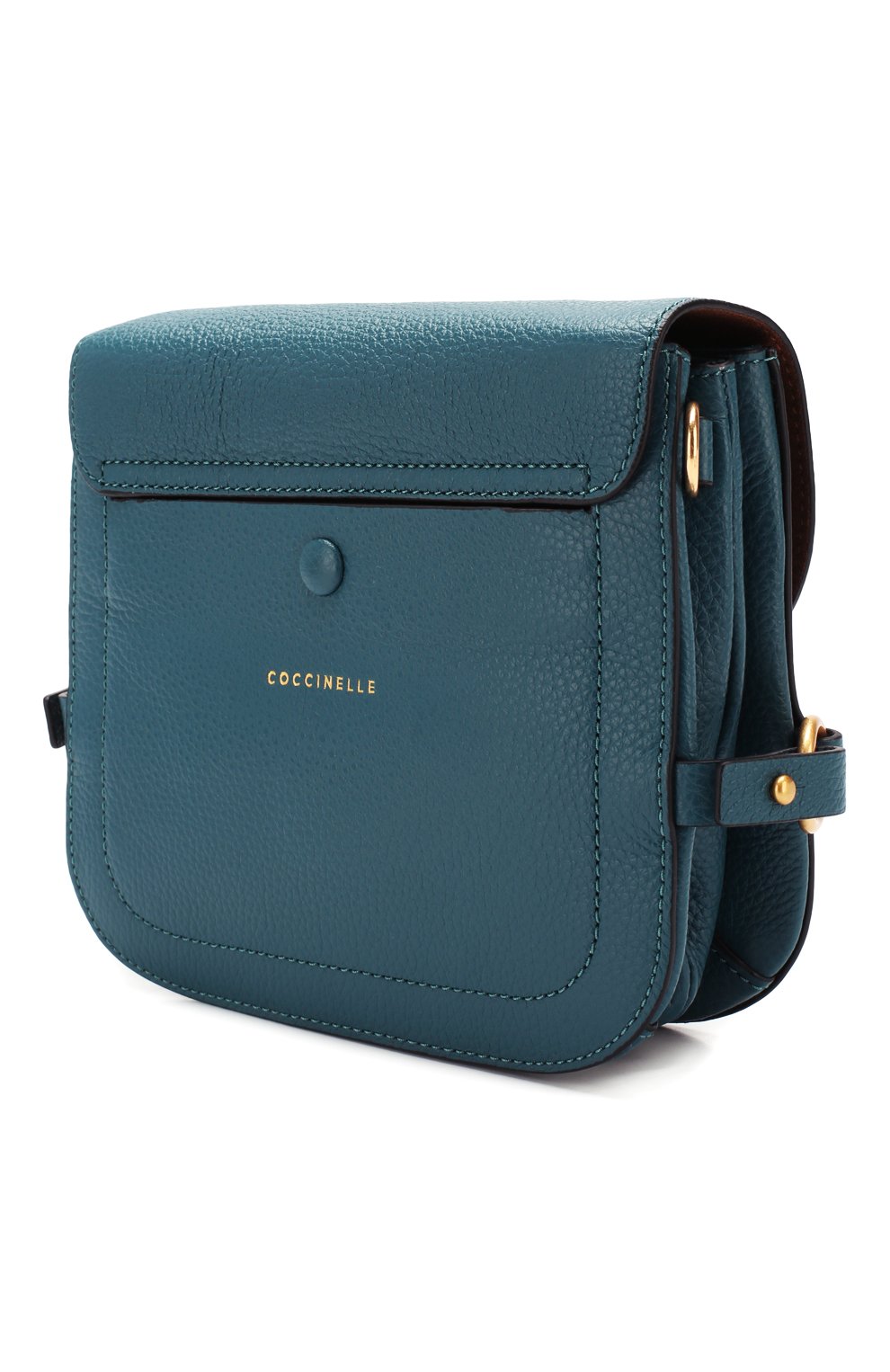 Сумка zaniah COCCINELLE зеленого цвета по цене 29850 руб., арт. E1 EG0 55 01 01, фото 3 Сумка zaniah COCCINELLE, арт. E1 EG0 55 01 01, фото 3