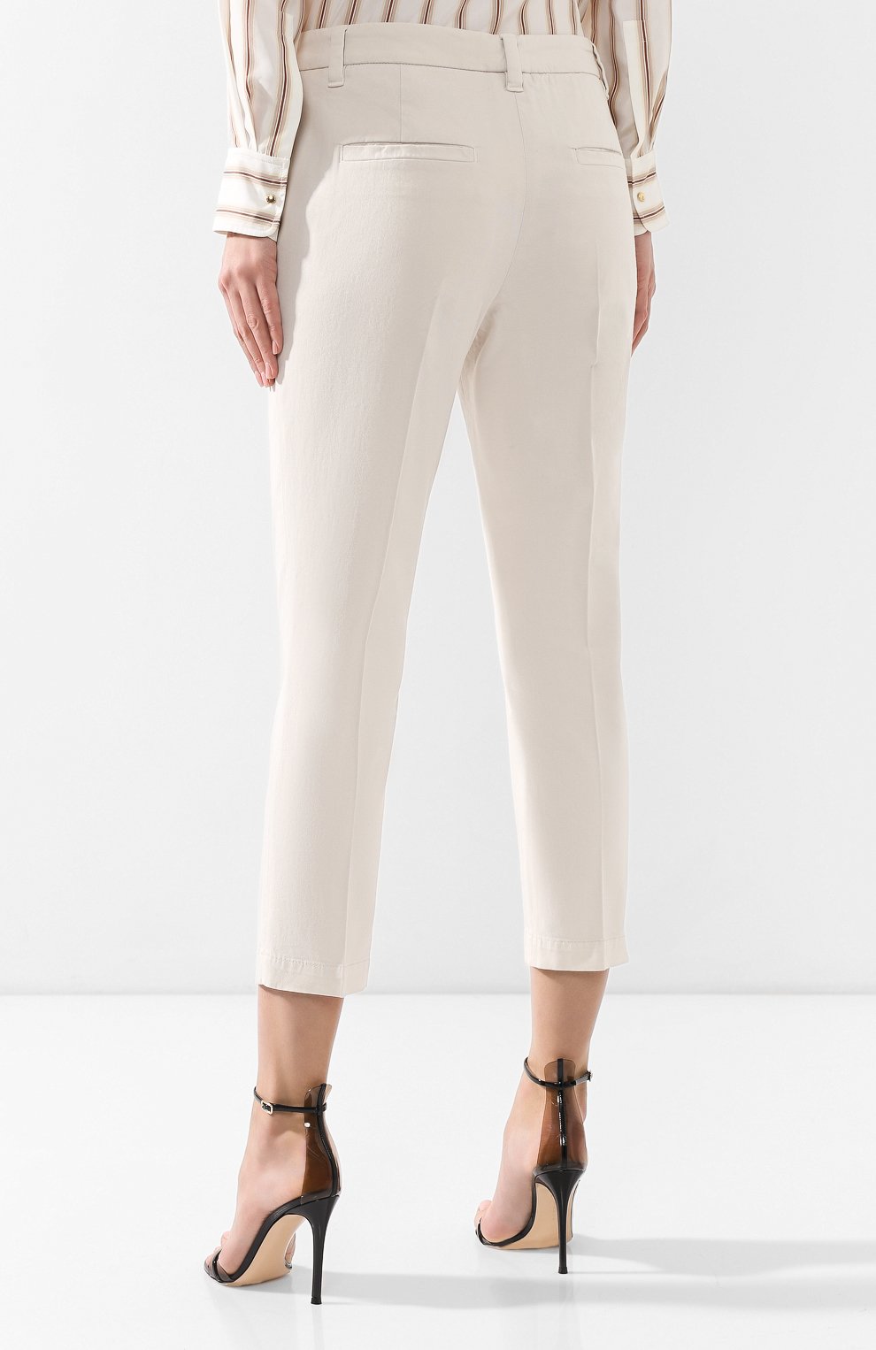 Хлопковые брюки BRUNELLO CUCINELLI, арт. M0W14P5398, фото 4