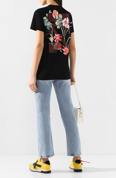Хлопковая футболка OFF-WHITE, арт. 0WAA049E19B070661024, фото 2