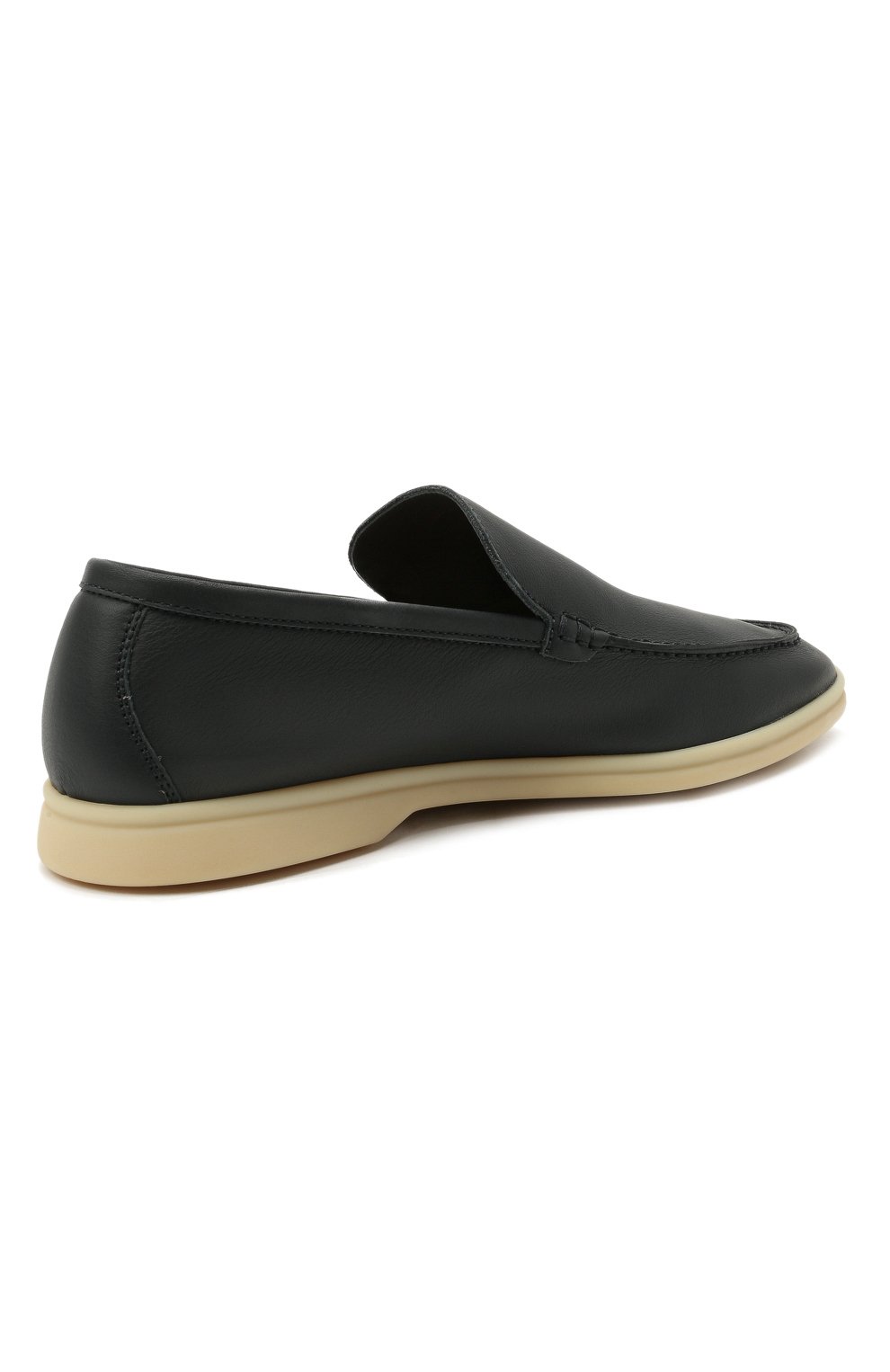 Кожаные лоферы summer walk LORO PIANA, арт. FAI1528, фото 4