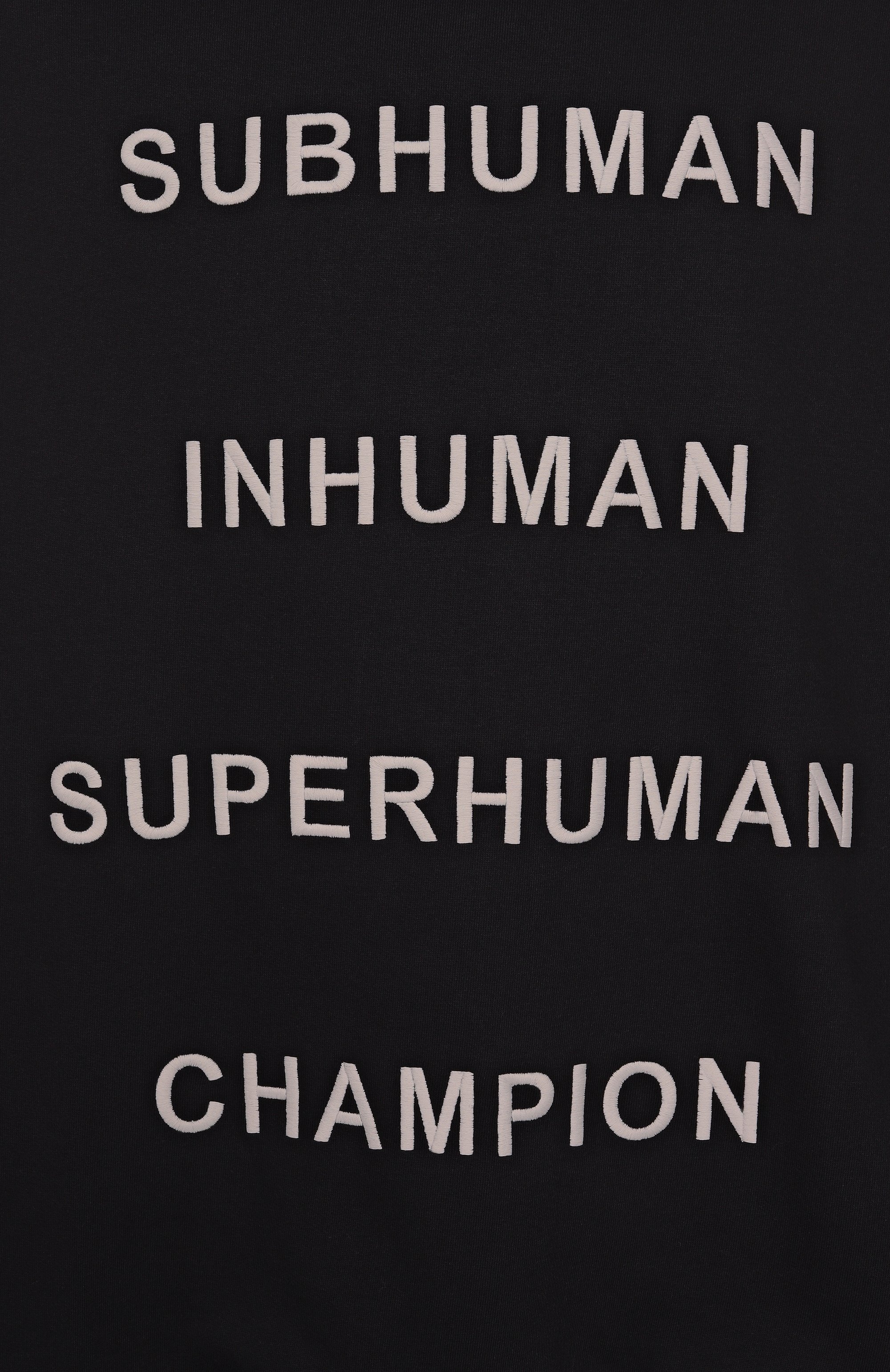 Хлопковый свитшот rick owens x champion RICK OWENS, арт. CM01E1669/CHFE, фото 6