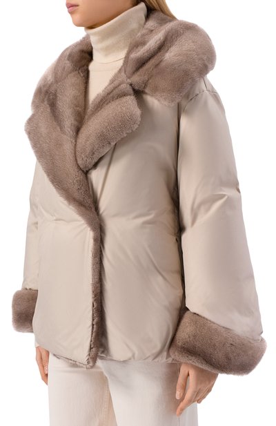 Пуховик с отделкой из норки ANTONELLI FIRENZE, арт. P3475/367C, фото 3