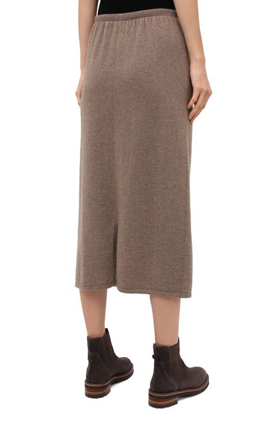 Кашемировая юбка TEGIN бежевого цвета по цене 35000 руб., арт. FS445, фото 4 Кашемировая юбка TEGIN, арт. FS445, фото 4