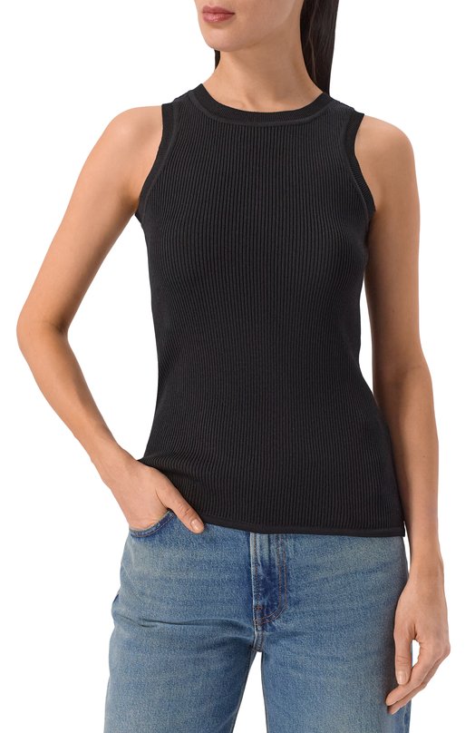 Майка из вискозы Freeage LW25.TP262.7081.900 Чёрный  LW25.TP262.7081.900 Фото 3