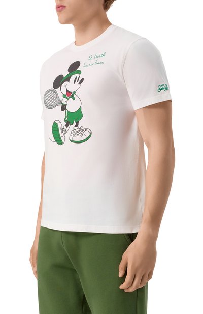 Хлопковая футболка MC2 SAINT BARTH, арт. STBM TSHIRT MAN/05104H, фото 3