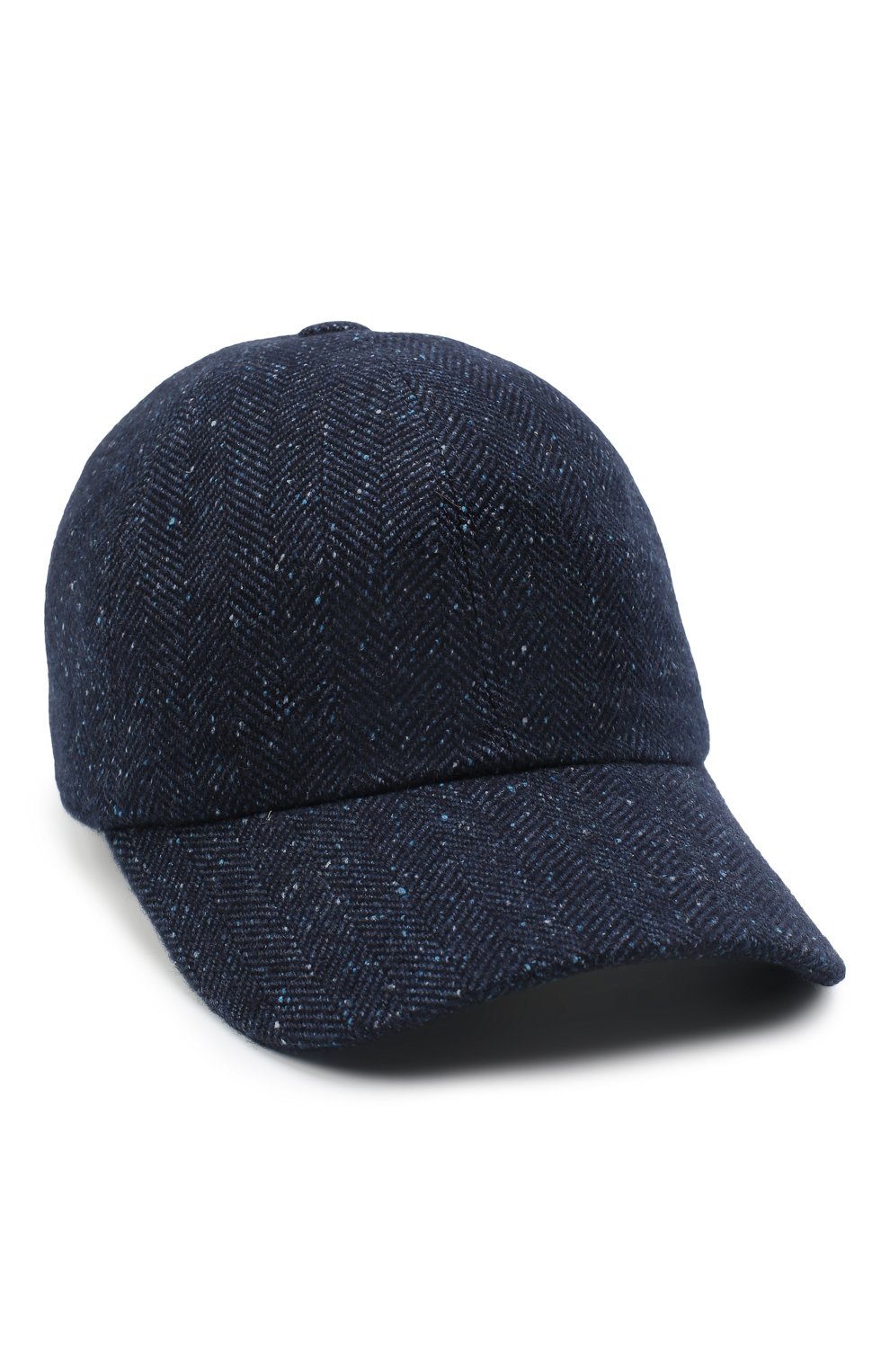 Бейсболка из шерсти и шелка ZEGNA темно-синего цвета по цене 41350 руб., арт. Z8I03/B8E, фото 1 Бейсболка из шерсти и шелка ZEGNA, арт. Z8I03/B8E, фото 1