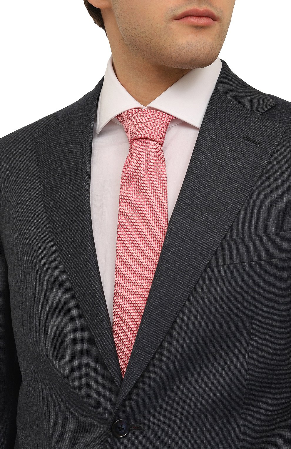 Галстук из шелка и хлопка VAN LAACK, арт. LER0Y/K04181, фото 2
