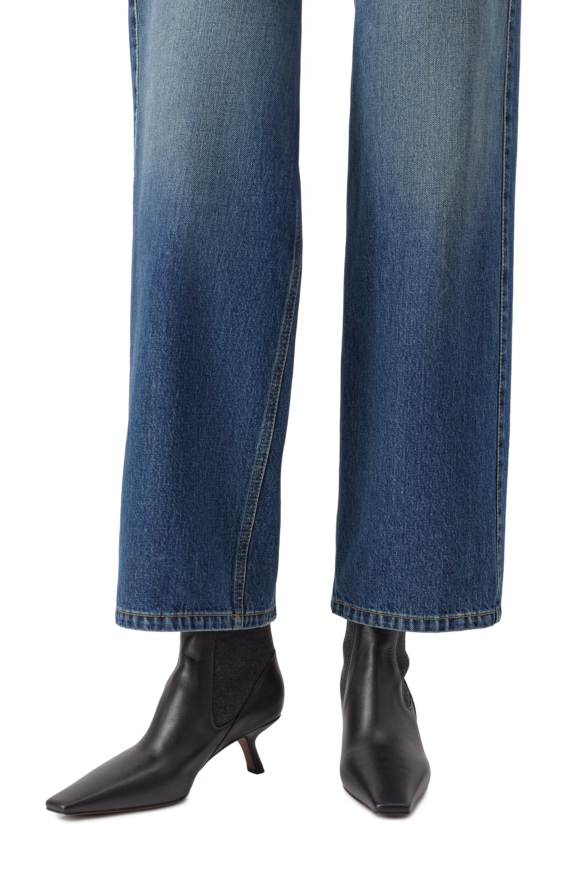 Кожаные ботильоны BRUNELLO CUCINELLI, арт. MZSKC3054P, фото 3