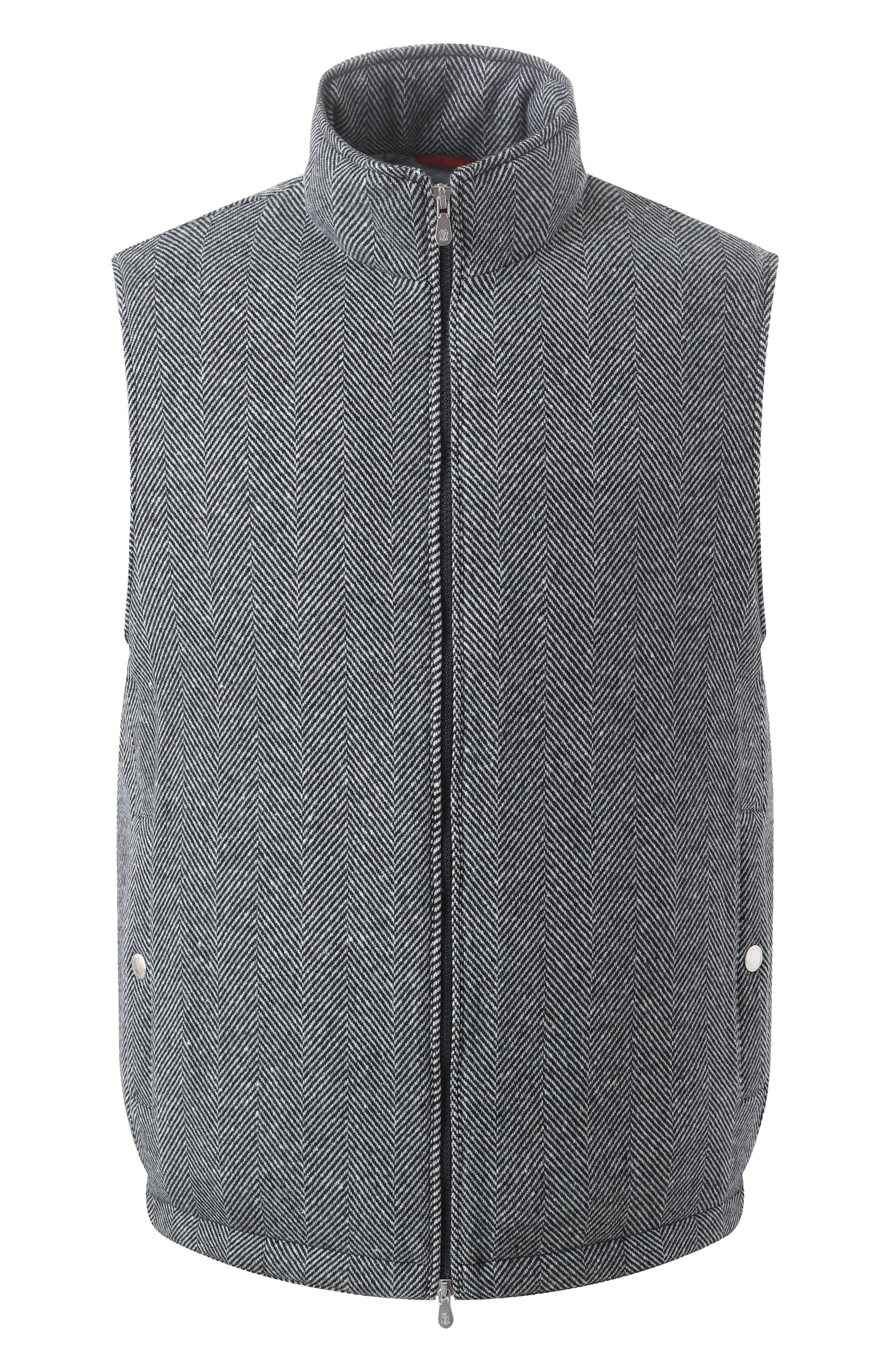 Пуховый жилет BRUNELLO CUCINELLI, арт. MY4861776, фото 1