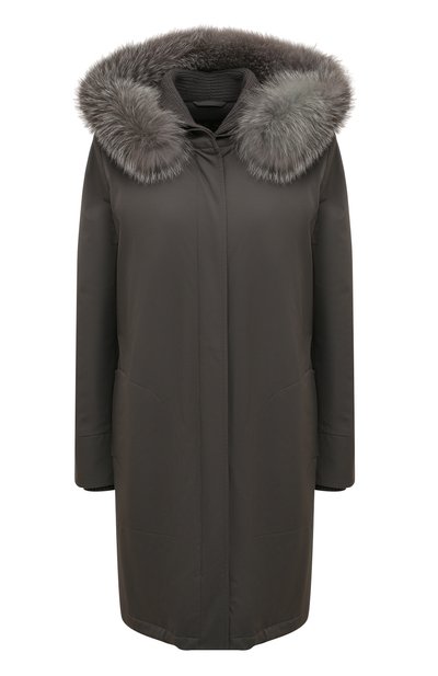 Парка с меховой отделкой капюшона LORO PIANA, арт. FAE5502, фото 1
