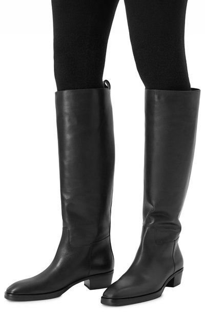 Кожаные сапоги mave 45 JIMMY CHOO черного цвета по цене 165000 руб., арт. MAVEKB45QBZ, фото 2 Кожаные сапоги mave 45 JIMMY CHOO, арт. MAVEKB45QBZ, фото 2