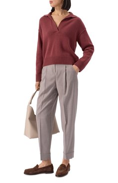 Женские замшевые пенни-лоферы TOD’S темно-коричневого цвета, арт. XXW34L0I011/RE0 | Фото 2 (Материал внешний: Натуральная кожа, Замша; Драгоценные камни: Проставлено; Материал внутренний: Натуральная кожа; Подошва: Плоская; Каблук высота: Низкий; Материал сплава: Проставлено)