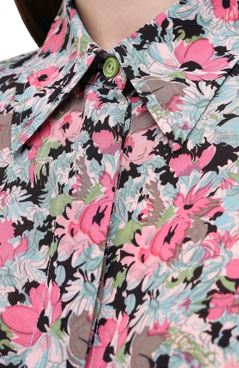 Рубашка из вискозы M MISSONI разноцветного цвета по цене 27750 руб., арт. 2DJ00130/2W006Z, фото 5 Рубашка из вискозы M MISSONI, арт. 2DJ00130/2W006Z, фото 5