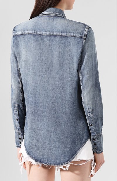 Джинсовая рубашка SAINT LAURENT, арт. 623782/YW880, фото 4